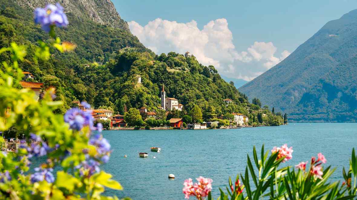 Lake Lugano, Switzerland