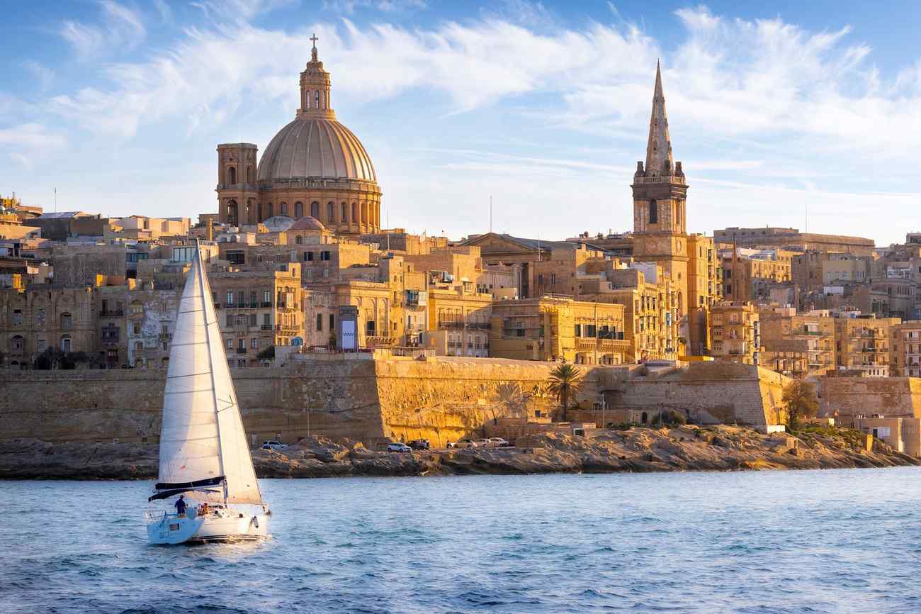 Marsamxett Harbour, Valletta, Malta