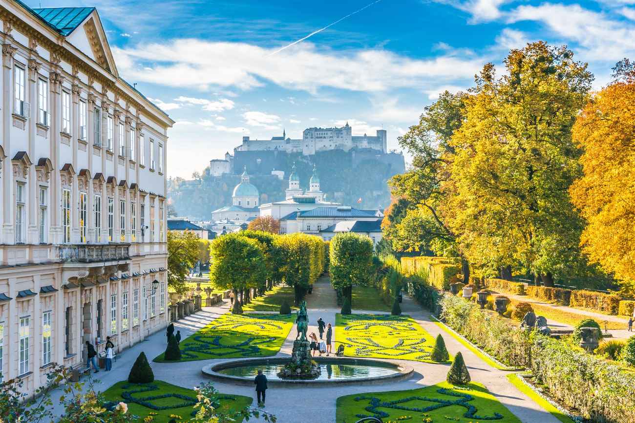 Mirabell Gardens, Salzburg, Austria