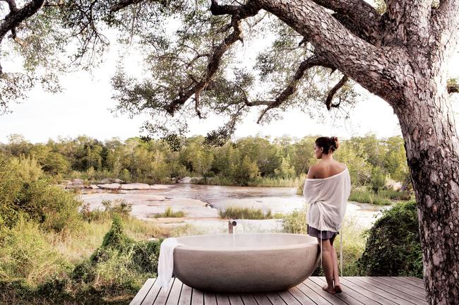 Londolozi Game Reserve - Balcony Tub