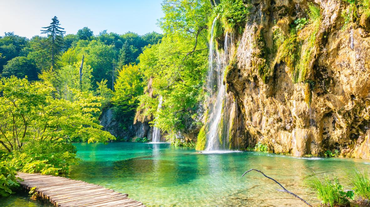 Plitvice Lakes National Park Boardwalk